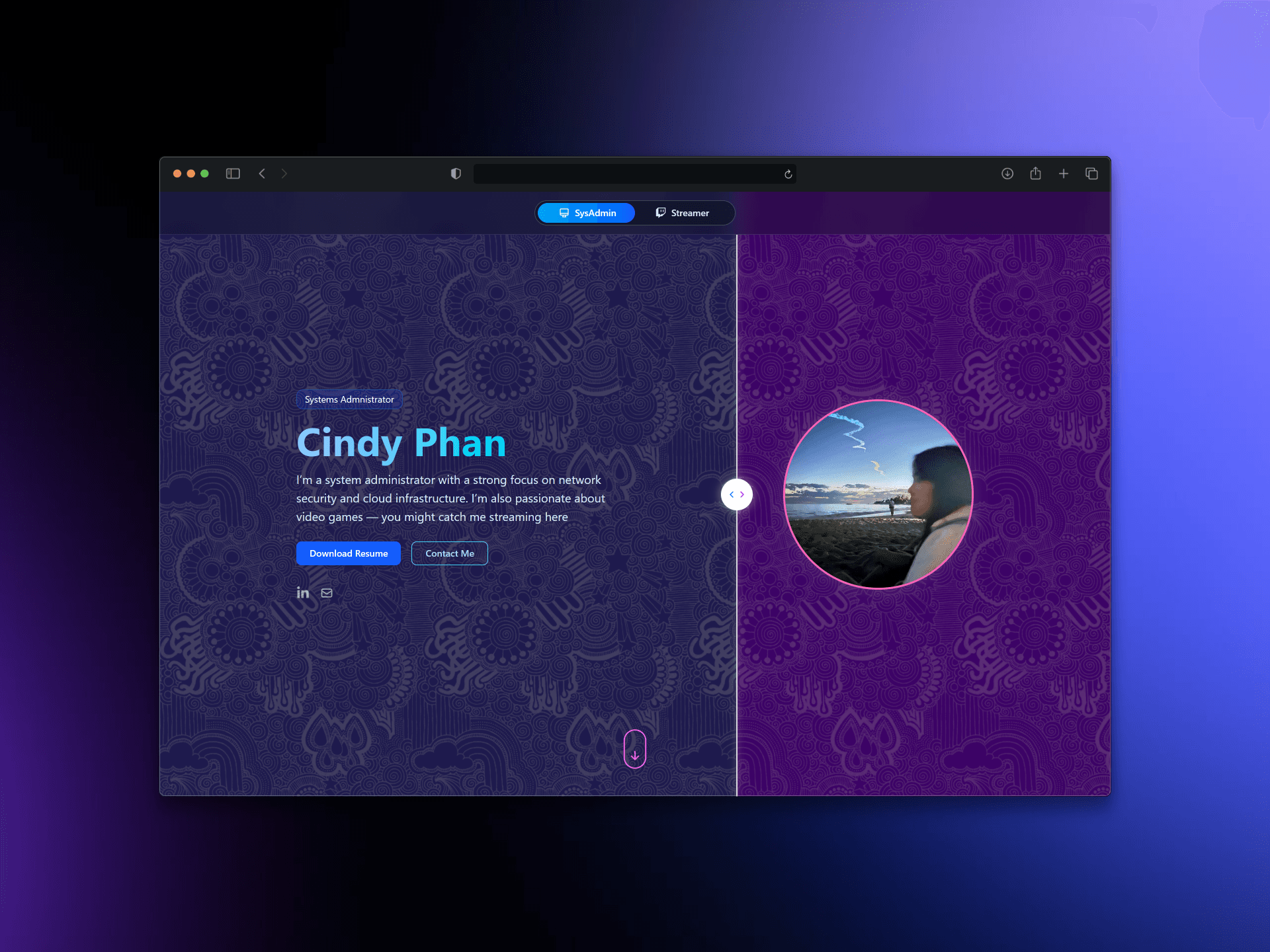 Dual Persona Portfolio